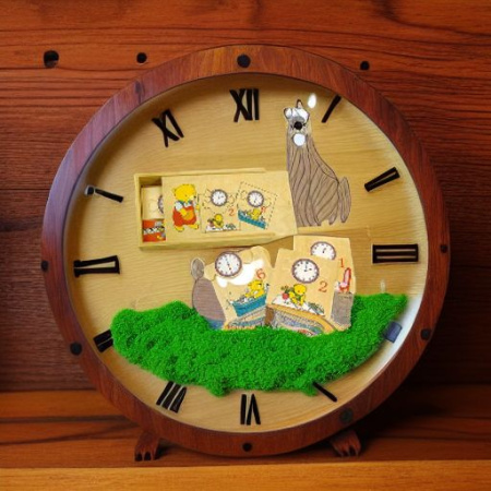 Часы медвежонка Woody