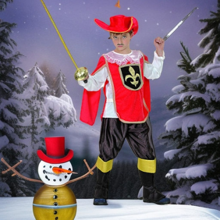 Мушкетер, рост 92-104 Snowmen