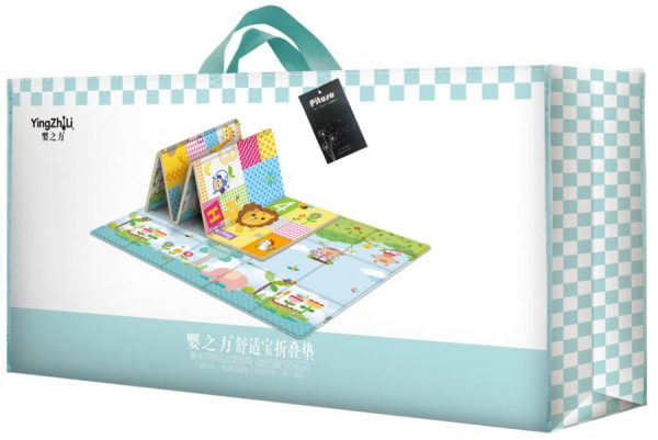 Игровой развивающий коврик Лева/Африка 200х180 см PITUSO