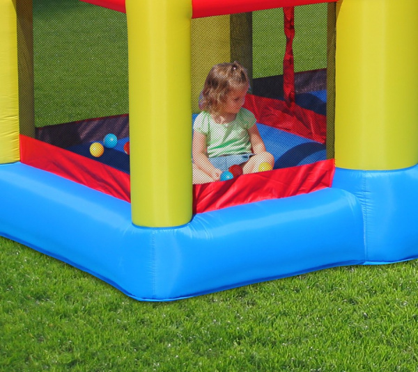 Надувной батут с горкой ИГРОВОЙ ЦЕНТР 5 в 1 Happy Hop