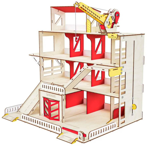 Парковка деревянная с краном M-WOOD