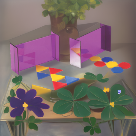 Гео-зеркало мини