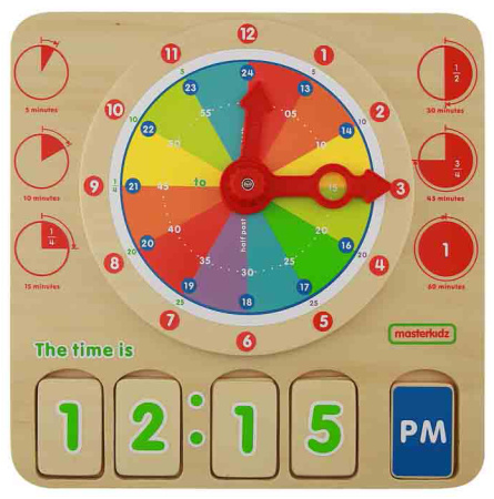 Панель настольная Изучаем время Masterkids
