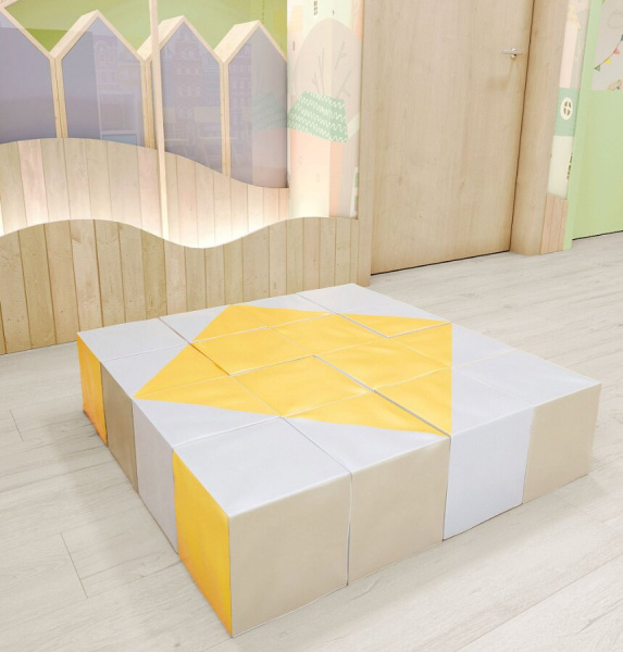 Мягкие игровые модули Калейдоскоп Pastel Romana