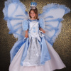 Карнавальный костюм Принцесса голубая ЛЮКС, рост 140 Lipta TDP