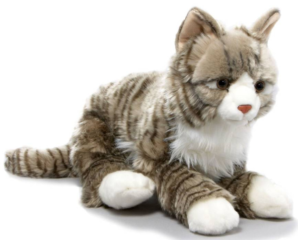 Игрушка мягкая Норвежская кошка 38 см LEOSCO
