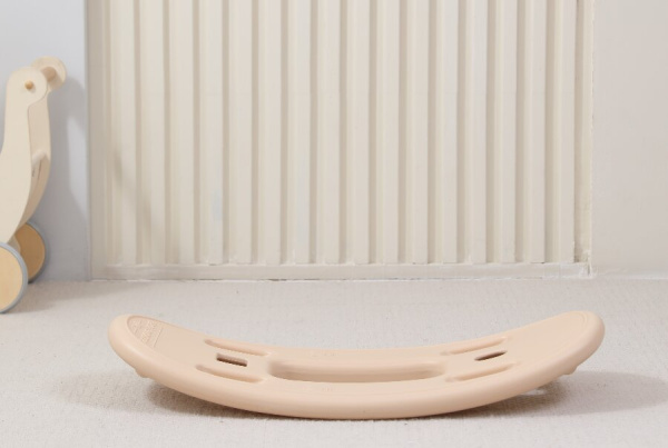 Лошадка-качалка-беговел UNIX Kids бежевая