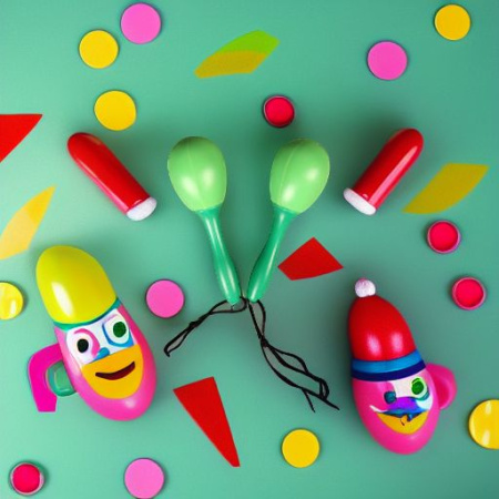 Маракасы пластиковые Flight