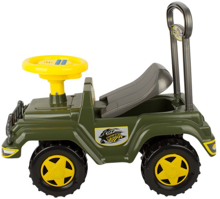 Каталка Джип с музыкальным рулем СТРОМ