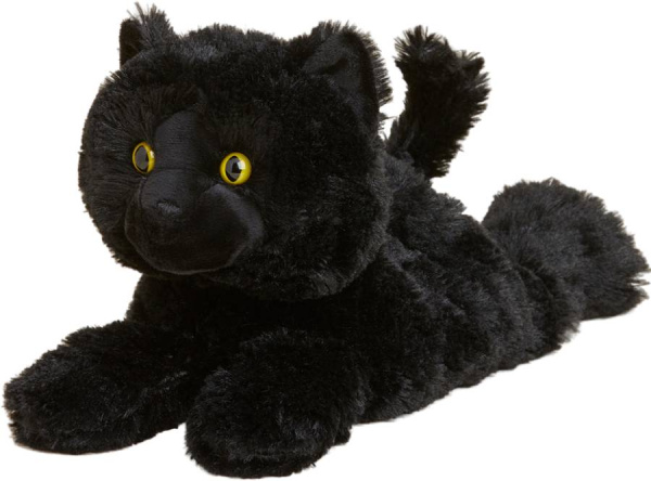 Игрушка-грелка Large Черный кот 33 см Intelex