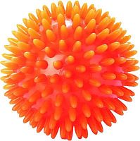 Мяч мягкий массажный ЕЖИК 6,5 см, оранжевый Альпина Пласт