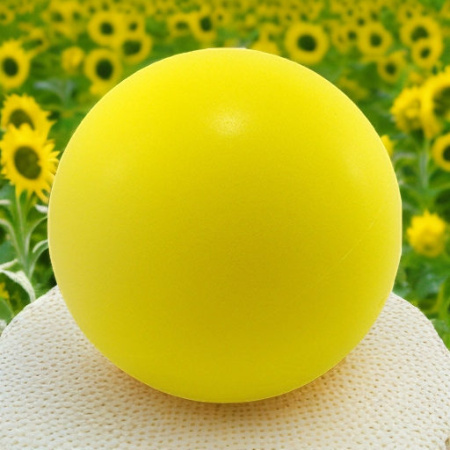 Мяч поролоновый желтый, 20 см Italveneta Didattica