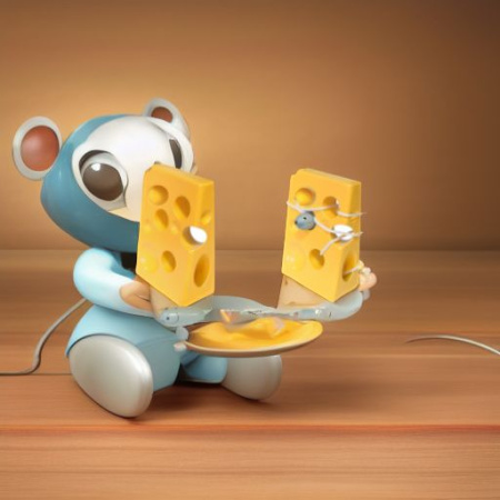 Мышка в сыре Woody