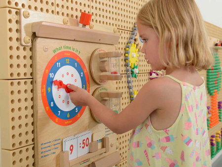 Панель настенная Изучаем время Masterkids