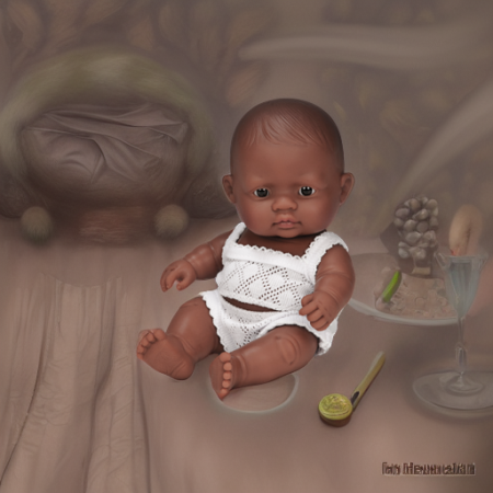 Кукла Девочка латиноамериканка 21 см