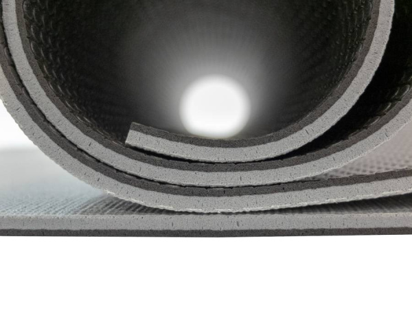 Мат для йоги и аэробики двухслойный 180х66х0,6 см HARDMAT REBEL