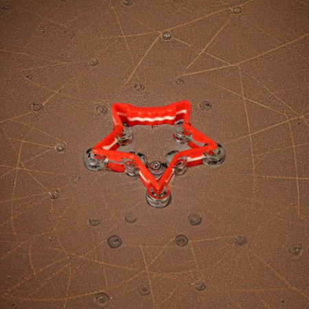 Тамбурин пластиковый ЗВЕЗДА Flight