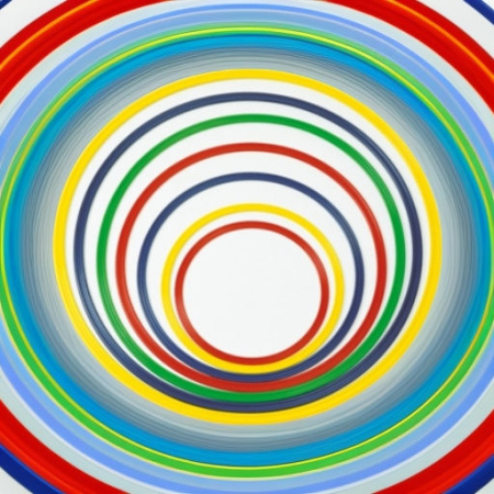 Обруч гимнастический плоский 50 см