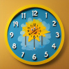Часы настенные СОЛНЫШКО Pomy Toys