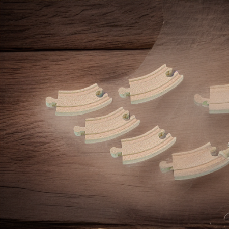 Дополнительный элемент РЕЛЬСЫ ЗАКРУГЛЕННЫЕ Woody