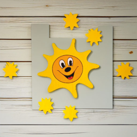 Декор на стену СОЛНЫШКО Pomy Toys