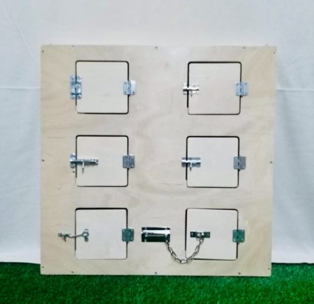 Настенный модуль Дверцы и замочки Romsens