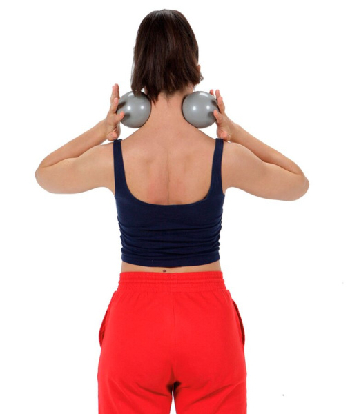 Мячи для пилатес и йоги Universal Pro S 10 см 2 штуки Ledraplastic