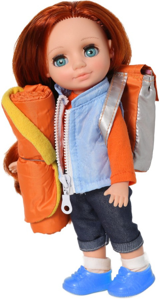 Кукла Ася Приключения в горах, 26 см Весна