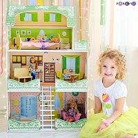 Кукольный домик Луиза Виф с мебелью