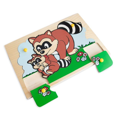 Рамка-вкладыш Еноты ЛЭМ