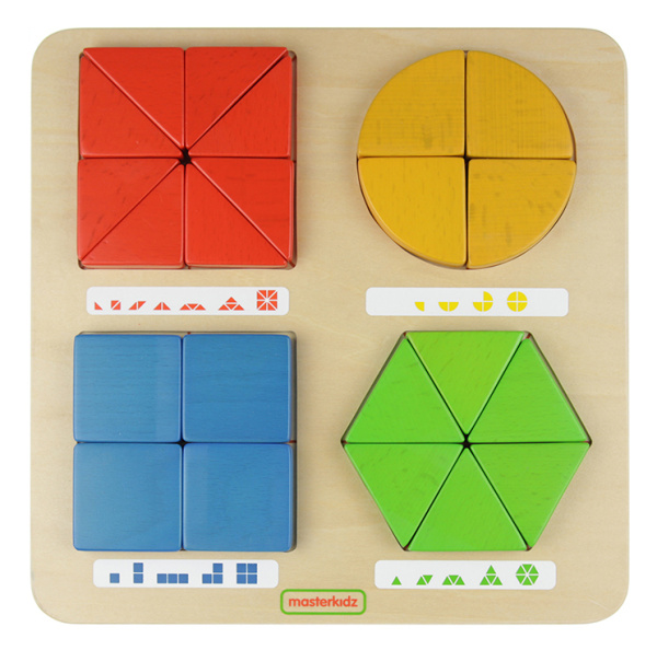 Панель настольная Части и доли Masterkids