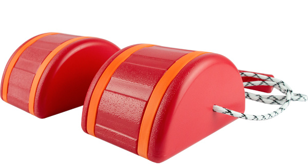 Ходули на веревочках Шагающие камни красные BAONILE