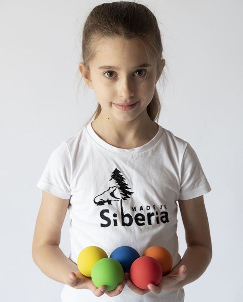 Набор кинезио мячей 6 см, 5 штук Сибборд