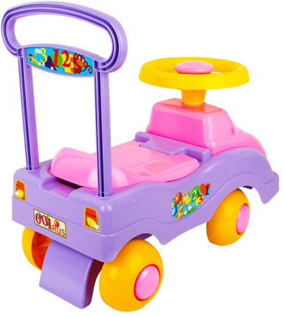 Автомобиль-каталка для девочки СТРОМ