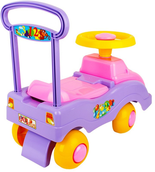 Автомобиль-каталка для девочки СТРОМ