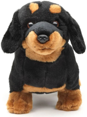 Игрушка мягкая Такса 28 см LEOSCO