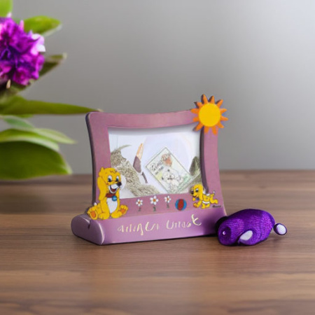 Фоторамка ЖИВОТНЫЕ, лиловая Arance