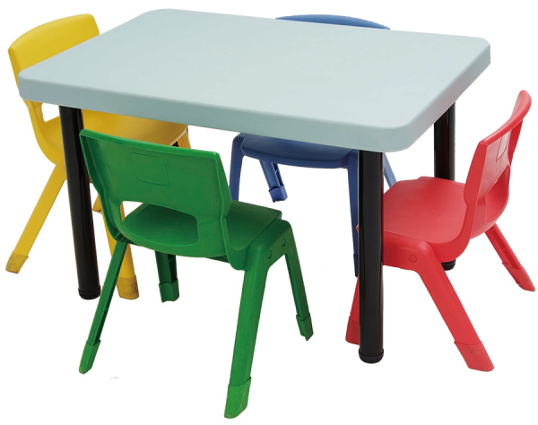 Стол пластиковый 90х60х54-56h см Weplay