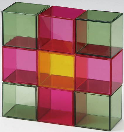 Кубики прозрачные Радужный кристалл, 16 штук Weplay