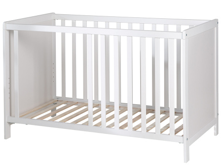 Многофункциональная детская кровать Hamburg 60х120 см белая Roba