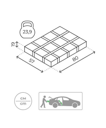 Шведская стенка Романа в квартиру Next Top синяя слива