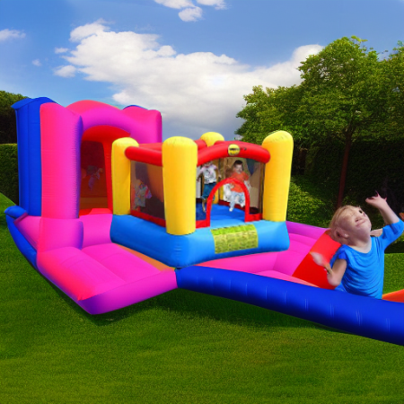 Надувной батут ПОПРЫГУН Happy Hop