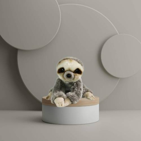 Игрушка мягкая Ленивец 18 см LEOSCO