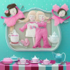 Комплект для девочки 3 предмета (розовый), 6-9 месяцев Bon Bebe