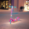 Самокат БАРБИ со светящейся ручкой Zinc