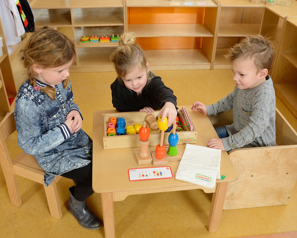 Игра-сортировка Шнуровка Бусы (Набор 1) Masterkids