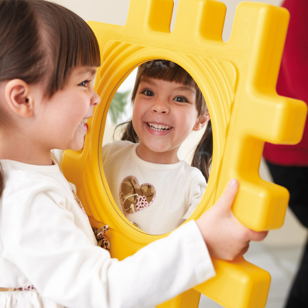 Тактильный зеркальный куб, 6 панелей Weplay