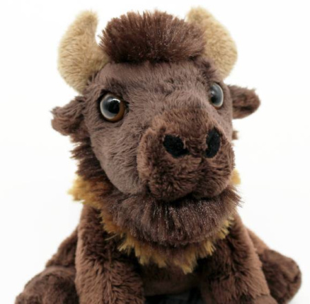 Игрушка мягкая Бизон 15 см LEOSCO