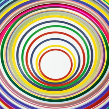 Обруч гимнастический плоский 50 см