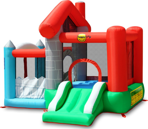 Надувной батут с горкой СЧАСТЛИВЫЙ ДОМ Happy Hop